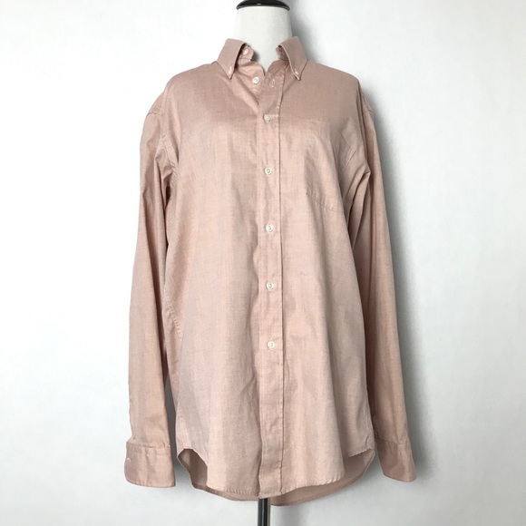 Dior Other - Christian Dior Red Size Neck 15.5 Men’s Button Down Long Sleeve Shirt